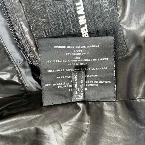 Andrew Marc x Richard Chai Coyote Fur Down Feather Puffer Parka Winter Coat - Picture 15 of 16